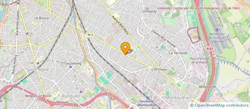 localisation de l'entreprise FINANCIERE DELLARD à TOULOUSE