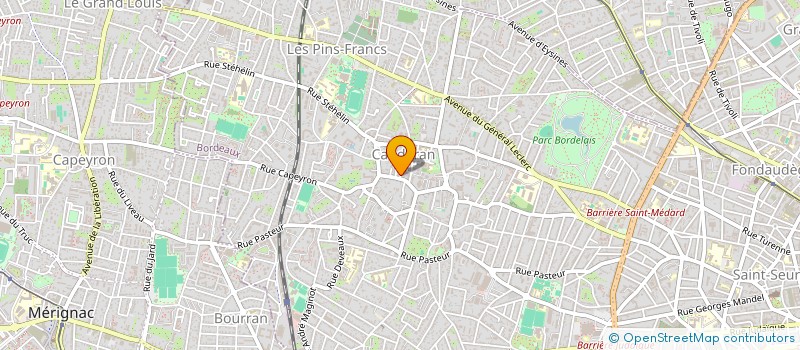 localisation de l'entreprise FINANCIERE DEMEME à BORDEAUX
