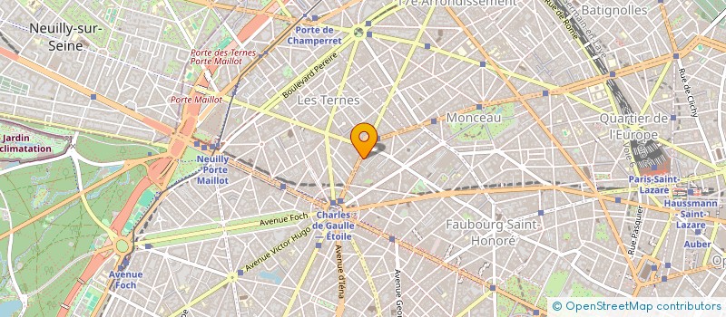 localisation de l'entreprise FINANCIERE DERRICHE  PARIS