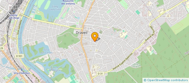 localisation de l'entreprise FINANCIERE DES 3 HIRONDELLES à DRAVEIL