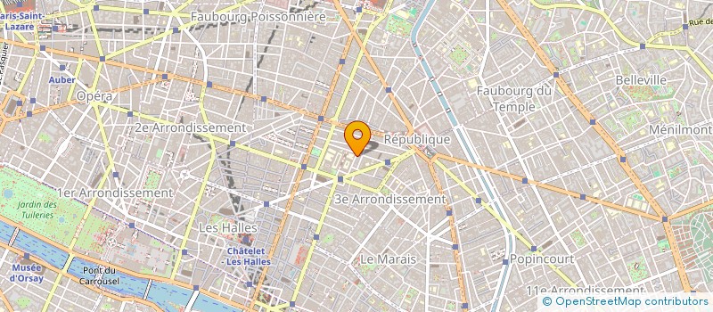 localisation de l'entreprise FINANCIERE DES ARTS ET METIERS  PARIS