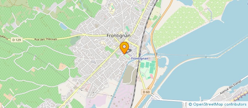 localisation de l'entreprise FINANCIERE DES AYROLLES à FRONTIGNAN