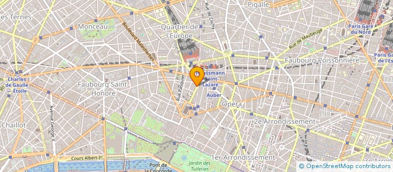 localisation de l'entreprise FINANCIERE DES CINQ EAUX  PARIS