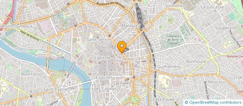 localisation de l'entreprise FINANCIERE DES CORDELIERS  TOULOUSE