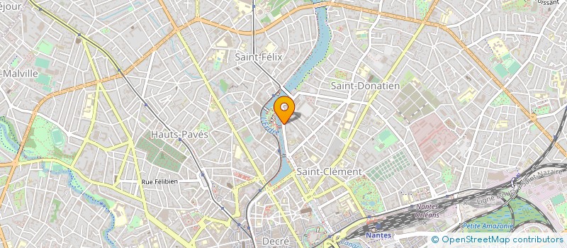 localisation de l'entreprise FINANCIERE DES DORICES à NANTES