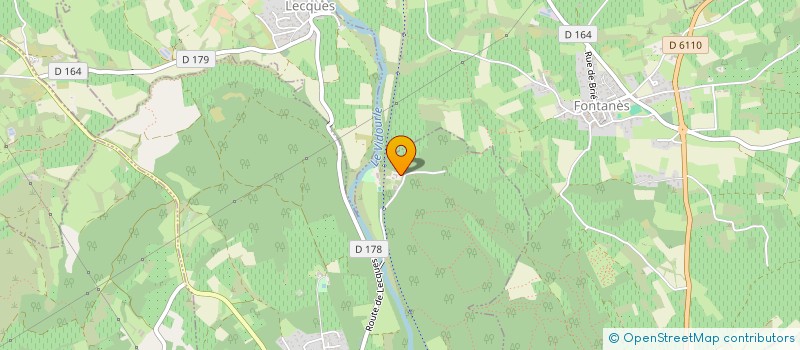 localisation de l'entreprise FINANCIERE DES JASSES  SALINELLES