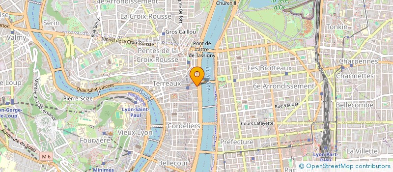 localisation de l'entreprise FINANCIERE DES NYMPHEAS à LYON