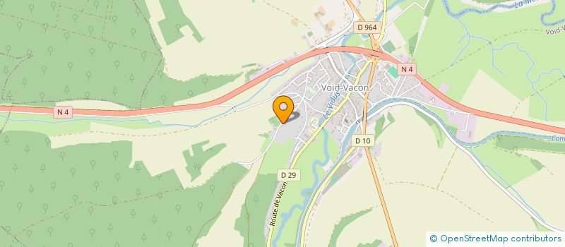 localisation de l'entreprise FINANCIERE DES ORMES à VOID-VACON