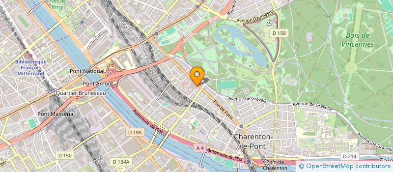 localisation de l'entreprise FINANCIERE DES PAIEMENTS ELECTRONIQUES  CHARENTON-LE-PONT