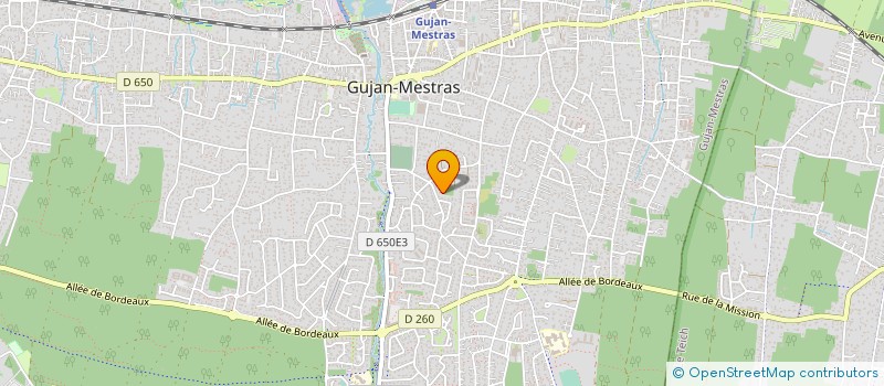 localisation de l'entreprise FINANCIERE DES PYRENEES à GUJAN-MESTRAS