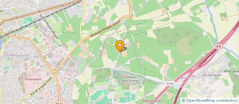 localisation de l'entreprise FINANCIERE DES ROCHEUSES à MONTPELLIER