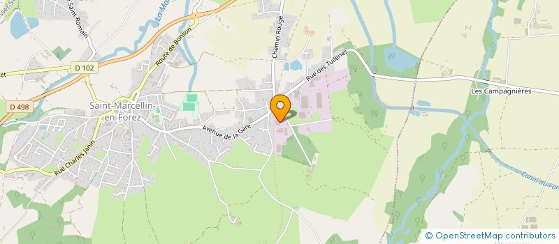 localisation de l'entreprise FINANCIERE DEVILLE  SAINT-MARCELLIN-EN-FOREZ