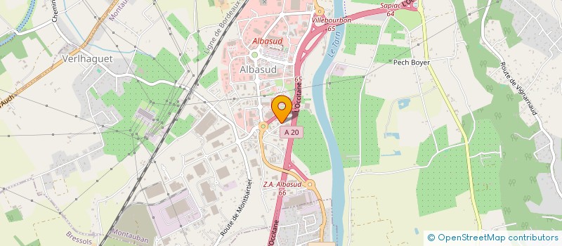 localisation de l'entreprise FINANCIERE DGP  MONTAUBAN