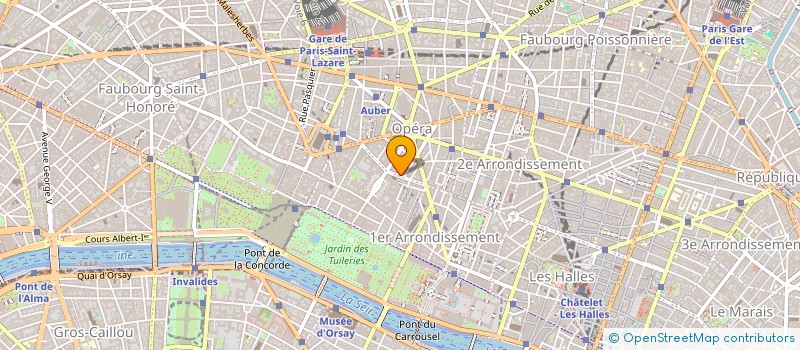 localisation de l'entreprise FINANCIERE DL  PARIS