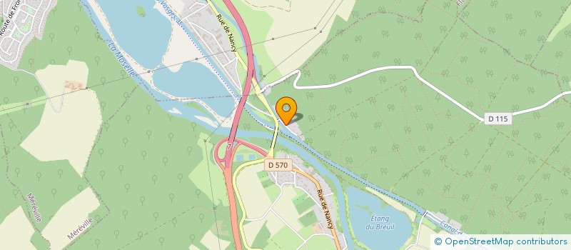 localisation de l'entreprise FINANCIERE DMI à FLAVIGNY-SUR-MOSELLE