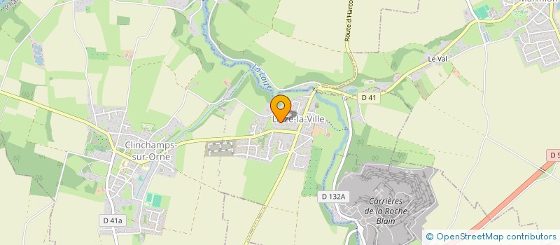 localisation de l'entreprise FINANCIERE DOC A LAIZE  LAIZE-CLINCHAMPS