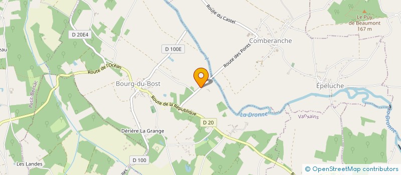 localisation de l'entreprise FINANCIERE DOSILE  VILLETOUREIX