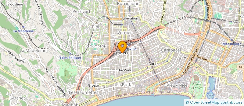 localisation de l'entreprise FINANCIERE DU 16 à NICE