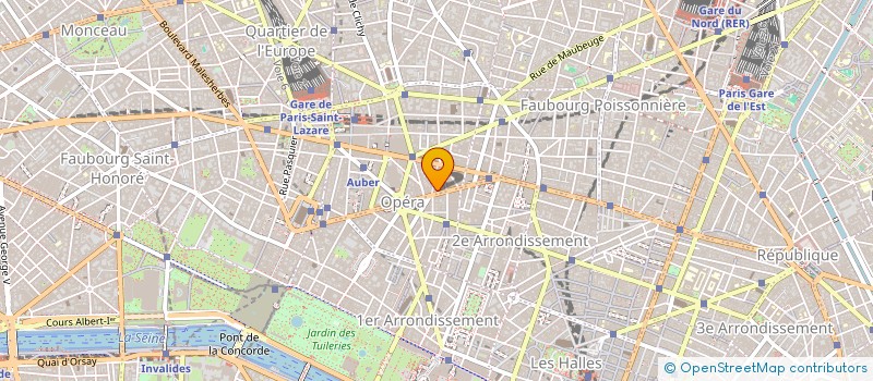 localisation de l'entreprise FINANCIERE DU CAP  PARIS