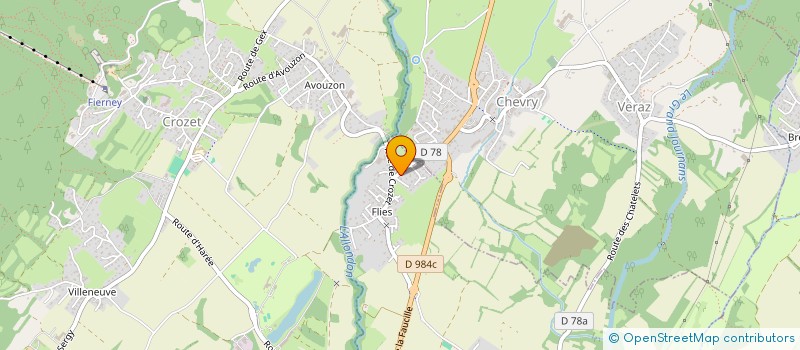 localisation de l'entreprise FINANCIERE DU CENTRE à SAINT-GENIS-POUILLY
