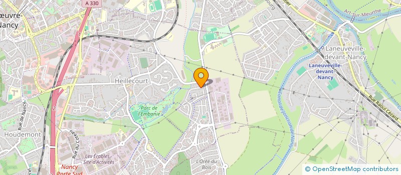 localisation de l'entreprise FINANCIERE DU CLOS DE L'EMBANIE  HEILLECOURT