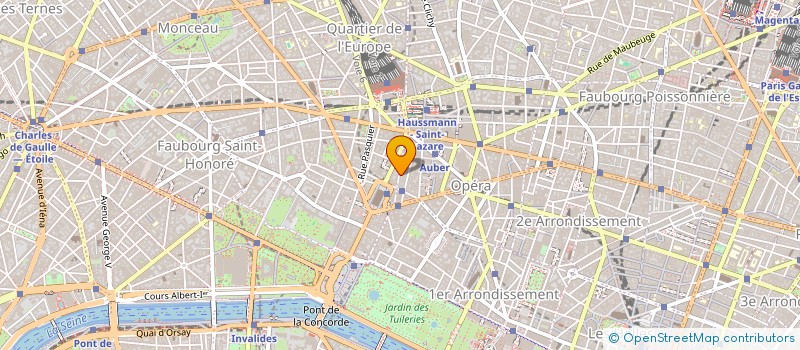 localisation de l'entreprise FINANCIERE DU FAR  PARIS