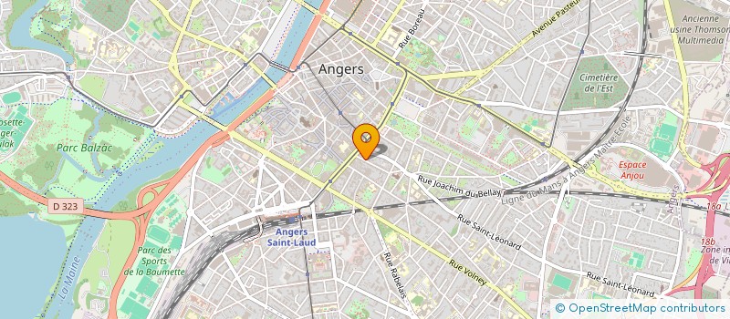 localisation de l'entreprise FINANCIERE DU FORT DE VAUX à ANGERS