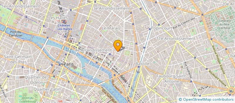 localisation de l'entreprise FINANCIERE DU GRAND PARIS à PARIS