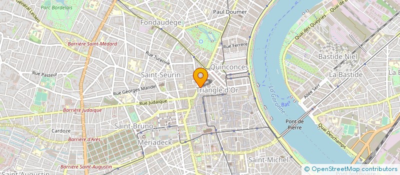 localisation de l'entreprise FINANCIERE DU GRAND THEATRE à BORDEAUX