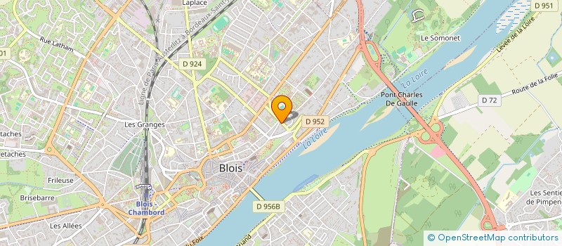 localisation de l'entreprise FINANCIERE DU HAUT BOURG  BLOIS