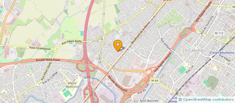 localisation de l'entreprise FINANCIERE DU HAUTMONT à WASQUEHAL