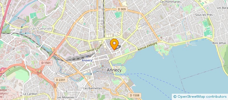 localisation de l'entreprise FINANCIERE DU LION à ANNECY