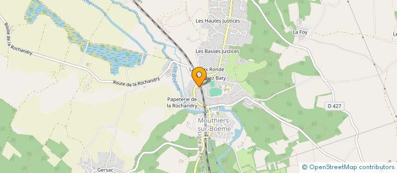 localisation de l'entreprise FINANCIERE DU MAINE BERTRAND à COGNAC