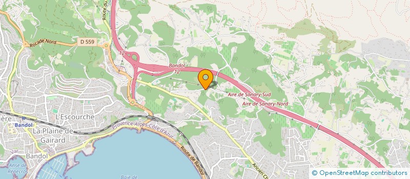 localisation de l'entreprise FINANCIERE DU MAZ  SANARY-SUR-MER