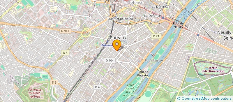 localisation de l'entreprise FINANCIERE DU MESNIL  CHAMBLY