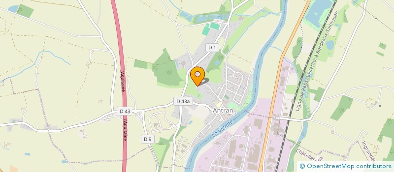 localisation de l'entreprise FINANCIERE DU MOULIN  ANTRAN