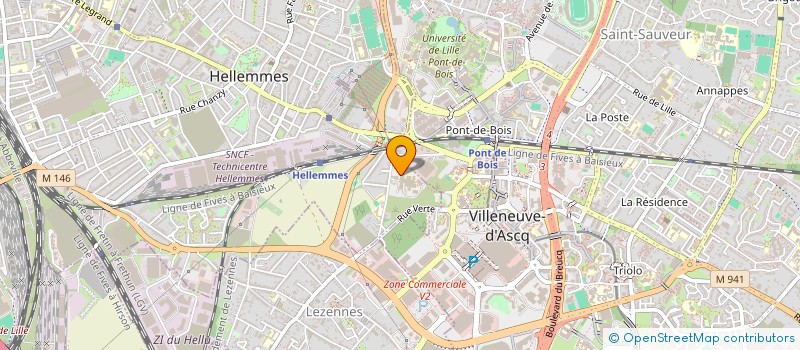 localisation de l'entreprise FINANCIERE DU MOULIN à LILLE