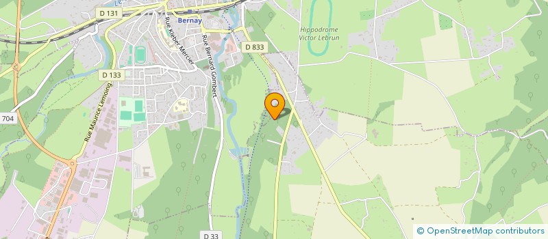 localisation de l'entreprise FINANCIERE DU MOULIN NEUF  TREIS-SANTS-EN-OUCHE