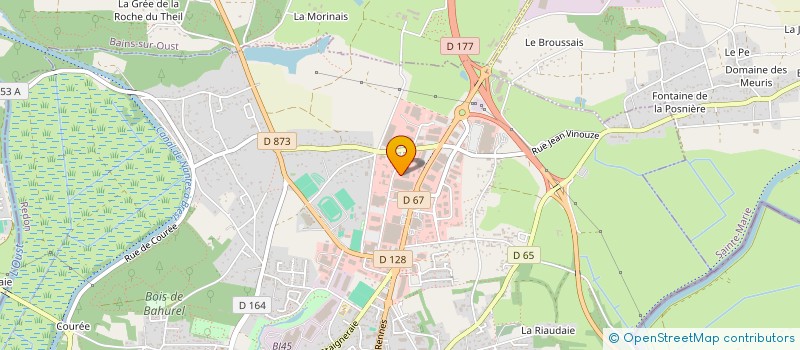 localisation de l'entreprise FINANCIERE DU PAYS DE VILAINE à REDON