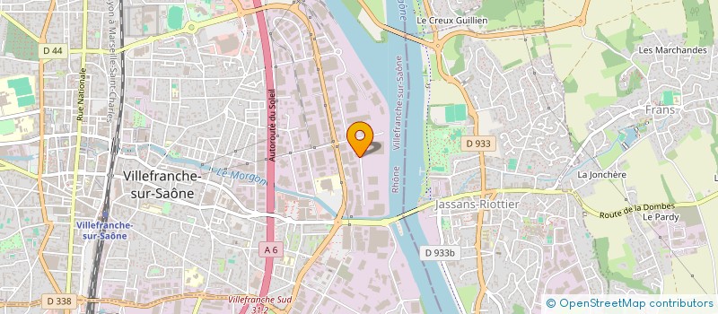 localisation de l'entreprise FINANCIERE DU RANDIN à VILLEFRANCHE-SUR-SAONE