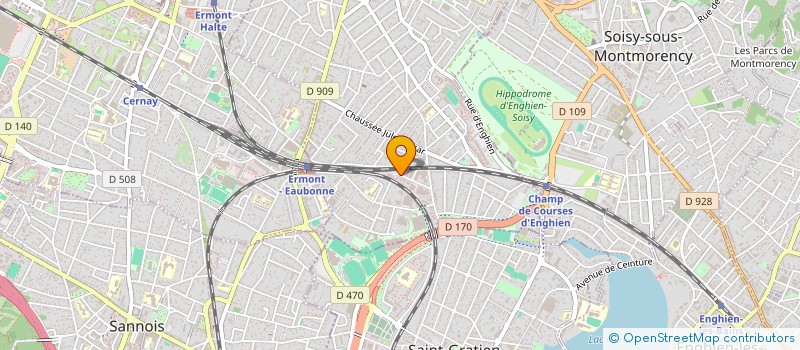 localisation de l'entreprise FINANCIERE DU SABLE à EAUBONNE