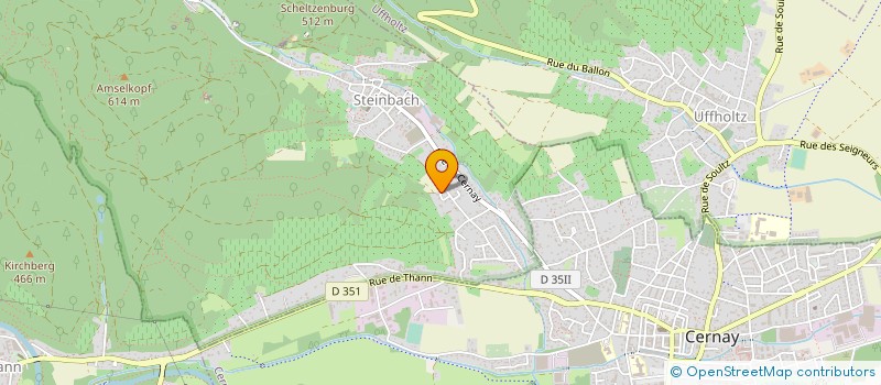 localisation de l'entreprise FINANCIERE DU SILBERTHAL  STEINBACH