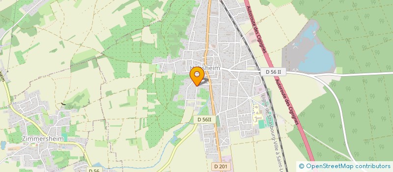 localisation de l'entreprise FINANCIERE DU SONNENBERG  ZIMMERSHEIM