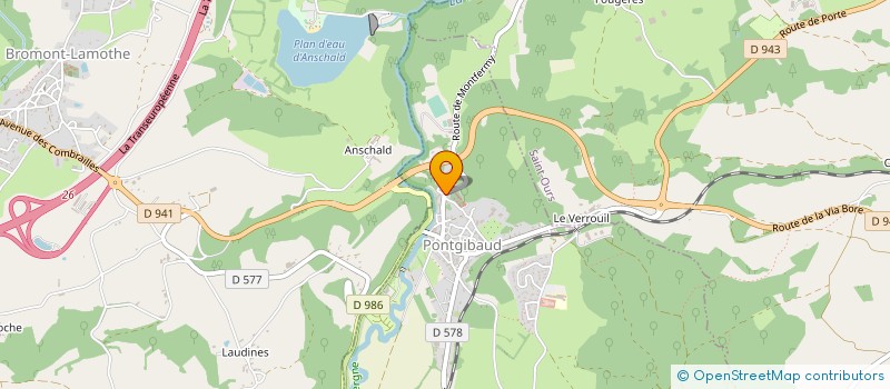 localisation de l'entreprise FINANCIERE DU SUQUET  CLERMONT FERRAND