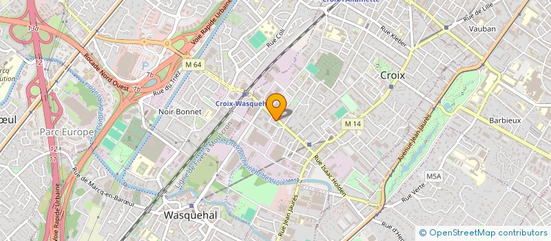 localisation de l'entreprise FINANCIERE DU VAL à CROIX