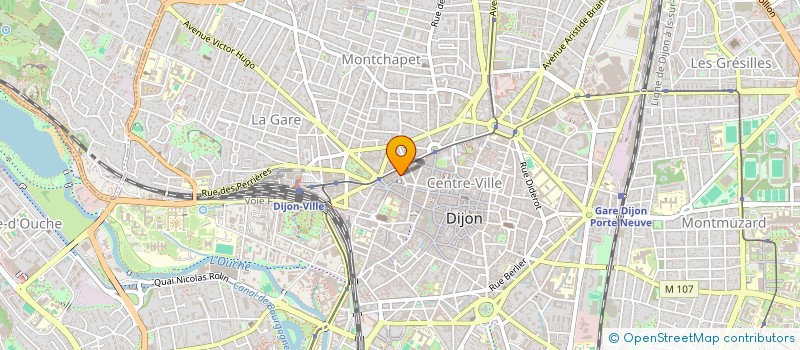localisation de l'entreprise FINANCIERE DUCAT SA à DIJON