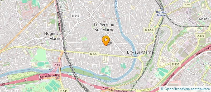localisation de l'entreprise FINANCIERE EDITIONS ET SERVICES MULTIMEDIA à LE PERREUX-SUR-MARNE