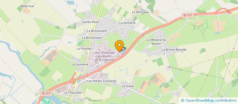 localisation de l'entreprise FINANCIERE EGONNEAU GRIVEAU à SAINT-PHILBERT-DE-GRAND-LIEU