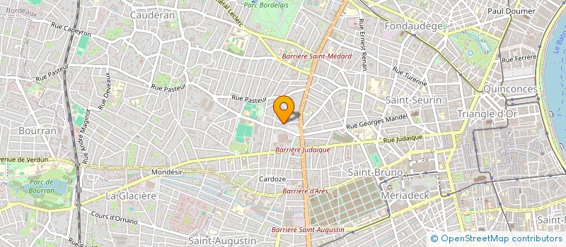 localisation de l'entreprise FINANCIERE ELIA  BORDEAUX