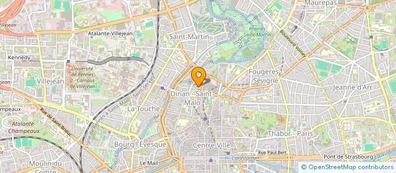 localisation de l'entreprise FINANCIERE ELISYA  RENNES